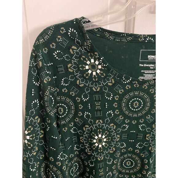 Sonoma long sleeve printed tee size L - Picture 3 of 7